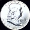 Image 1 : 1963-D Franklin Half Dollar UNCIRCULATED