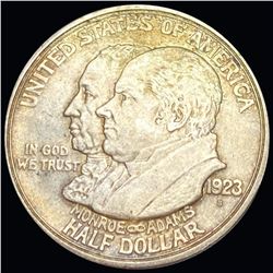 1923-S Monroe Half Dollar ABOUT UNCIRCULATED