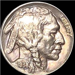1938-D Buffalo Head Nickel LIGHTLY CIRCULATED