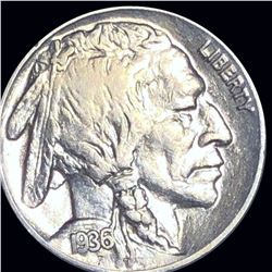 1936 Buffalo Head Nickel LIGHTLY CIRCULATED