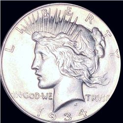 1934-D Silver Peace Dollar UNCIRCULATED