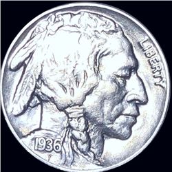 1936 Buffalo Head Nickel LIGHTLY CIRCULATED