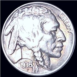1936-D Buffalo Head Nickel LIGHTLY CIRCULATED
