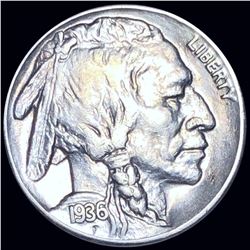1936-S Buffalo Head Nickel LIGHTLY CIRCULATED