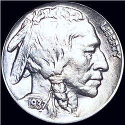 1937-S Buffalo Head Nickel LIGHTLY CIRCULATED