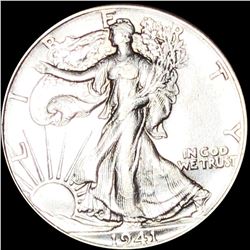 1941 Walking Half Dollar ABOUT UNCIRCULATED