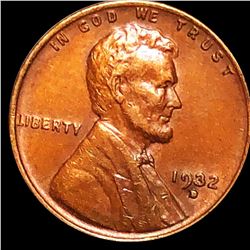 1932-D Lincoln Wheat Penny UNCIRCULATED