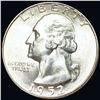 Image 1 : 1952-S Washington Silver Quarter UNCIRCULATED