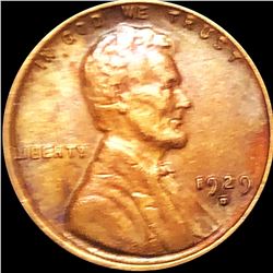1929-D Lincoln Wheat Penny CLOSELY UNCIRCULATED