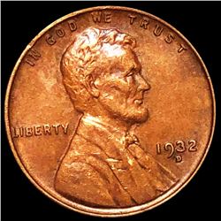 1932-D Lincoln Wheat Penny CLOSELY UNCIRCULATED