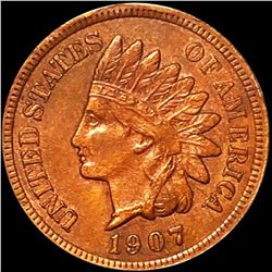 1907 Indian Head Penny CLOSELY UNCIRCULATED