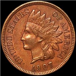 1907 Indian Head Penny CLOSELY UNCIRCULATED