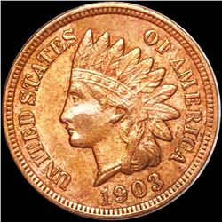 1903 Indian Head Penny NEARLY UNCIRCULATED