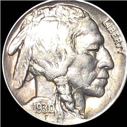 1930-S Buffalo Head Nickel LIGHTLY CIRCULATED