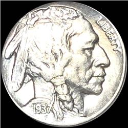 1937-S Buffalo Head Nickel LIGHTLY CIRCULATED