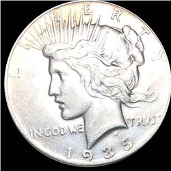 1935 Silver Peace Dollar XF