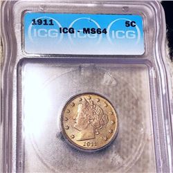 1911 Liberty Victory Nickel ICG - MS64