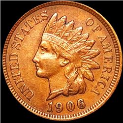 1906 Indian Head Penny CLOSELY UNCIRCULATED