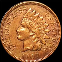 1907 Indian Head Penny NEARLY UNCIRCULATED