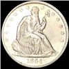 Image 1 : 1864 Seated Half Dollar NEARLY UNCIRCULATED