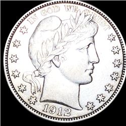 1912 Barber Half Dollar NEARLY UNCIRCULATED