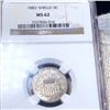 Image 1 : 1883 Liberty Victory Nickel NGC - MS62