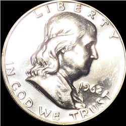 1962 Franklin Half Dollar GEM PROOF