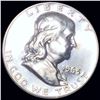 Image 1 : 1963 Franklin Half Dollar GEM PROOF