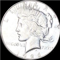 1926-S Silver Peace Dollar CLOSELY UNCIRCULATED