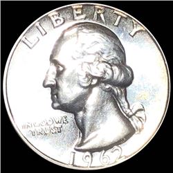 1962 Washington Silver Quarter GEM PROOF