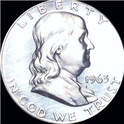 1963 Franklin Half Dollar CHOICE PROOF