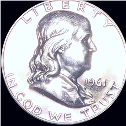 1961 Franklin Half Dollar CHOICE PROOF