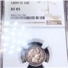 Image 1 : 1899-O Barber Silver Dime NGC - XF45