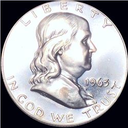 1963 Franklin Half Dollar GEM PROOF