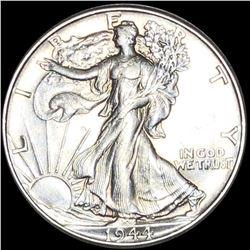 1944 Walking Half Dollar CLOSELY UNCIRCULATED