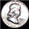 Image 1 : 1958 Franklin Half Dollar GEM PROOF