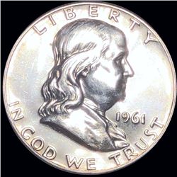 1961 Franklin Half Dollar GEM PROOF