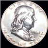 Image 1 : 1961 Franklin Half Dollar GEM PROOF