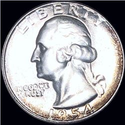 1954-S Washington Quarter NEARLY UNCIRCULATED