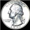 Image 1 : 1955-D Washington Silver Quarter CLOSELY UNC