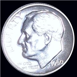 1960 Roosevelt Silver Dime GEM PROOF