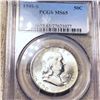 Image 1 : 1949-S Franklin Half Dollar PCGS - MS65