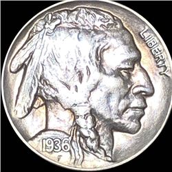1936 Buffalo Head Nickel LIGHTLY CIRCULATED