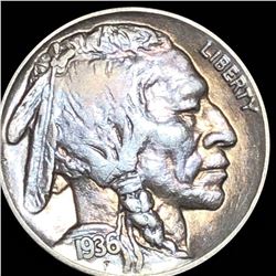 1936 Buffalo Head Nickel LIGHTLY CIRCULATED