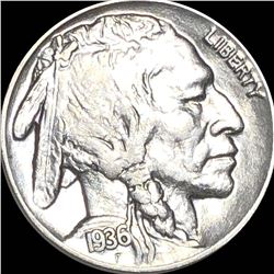 1936 Buffalo Head Nickel LIGHTLY CIRCULATED