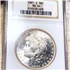 Image 1 : 1881-S Morgan Silver Dollar NGC - MS64