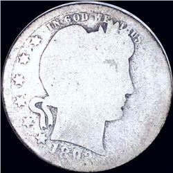 1893-S Barber Silver Quarter NICELY CIRCULATED