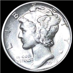 1945-D Mercury Silver Dime UNCIRCULATED