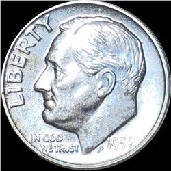 1959 Roosevelt Silver Dime GEM PROOF