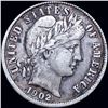 Image 1 : 1902 Barber Silver Dime LIGHTLY CIRCULATED